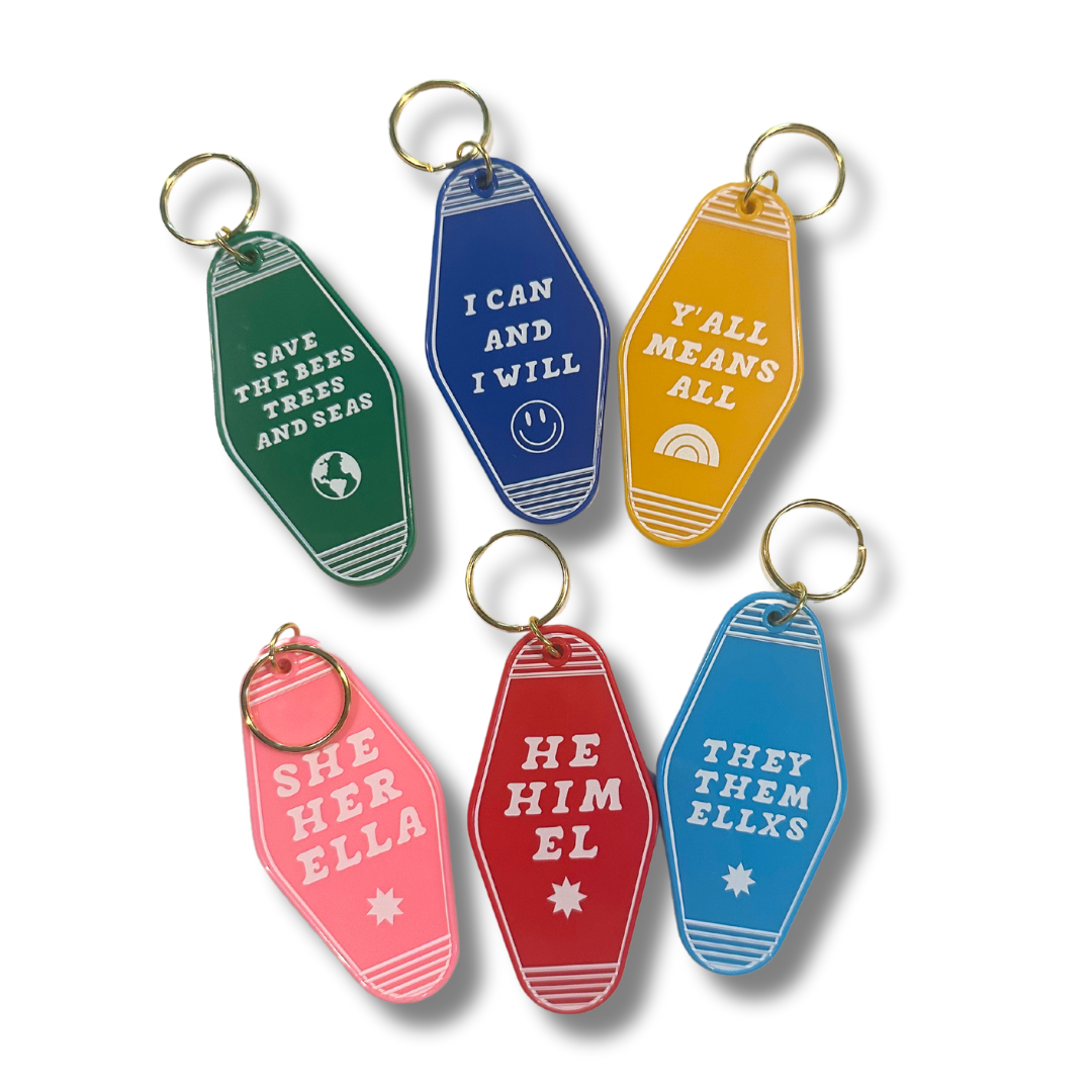 Bright Littles - Wholesale Keychain - Kids - Save the Bees, Trees, and Seas Keychain4