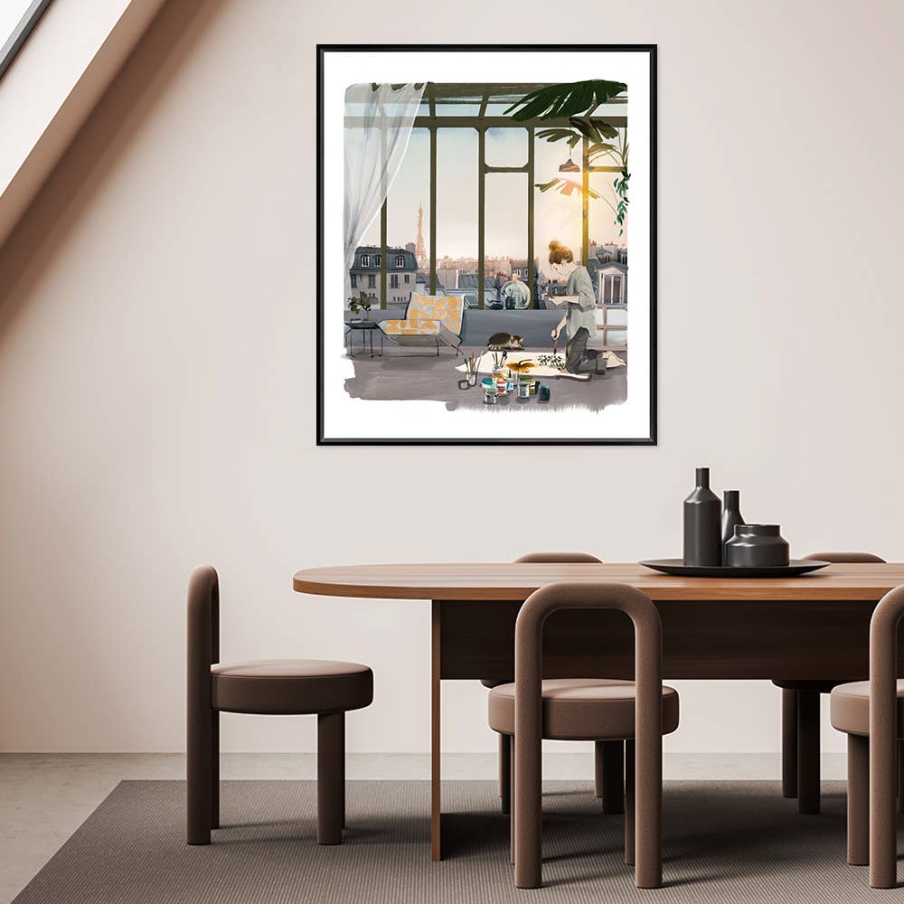 Atelier Contemporain - Wholesale Art Print - Fine Art Print - "The Artist" - S.Griotto12