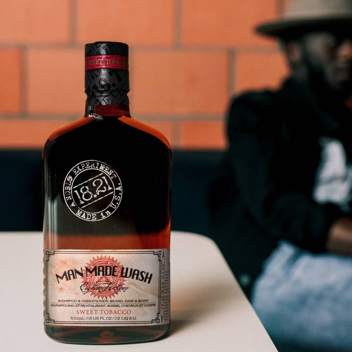 18.21 Man Made - Wholesale 2-in-1 Shampoo & Body Wash - Men's - Original Sweet Tobacco Man Made Wash3