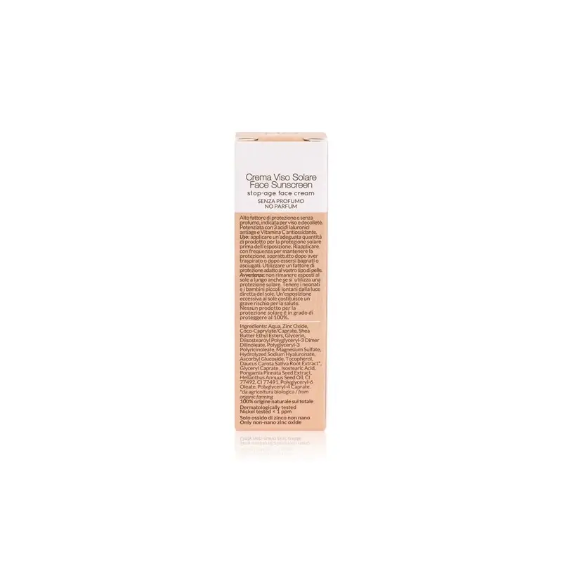 Officina Naturae - Wholesale Sunscreen - Sunscreen SPF 50 FACE Aluminium tube stop age6
