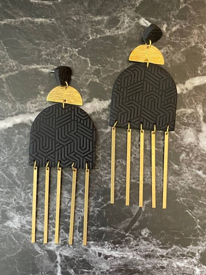 Store teksturerede dingler for engroshandel hos Laurel Handcrafts