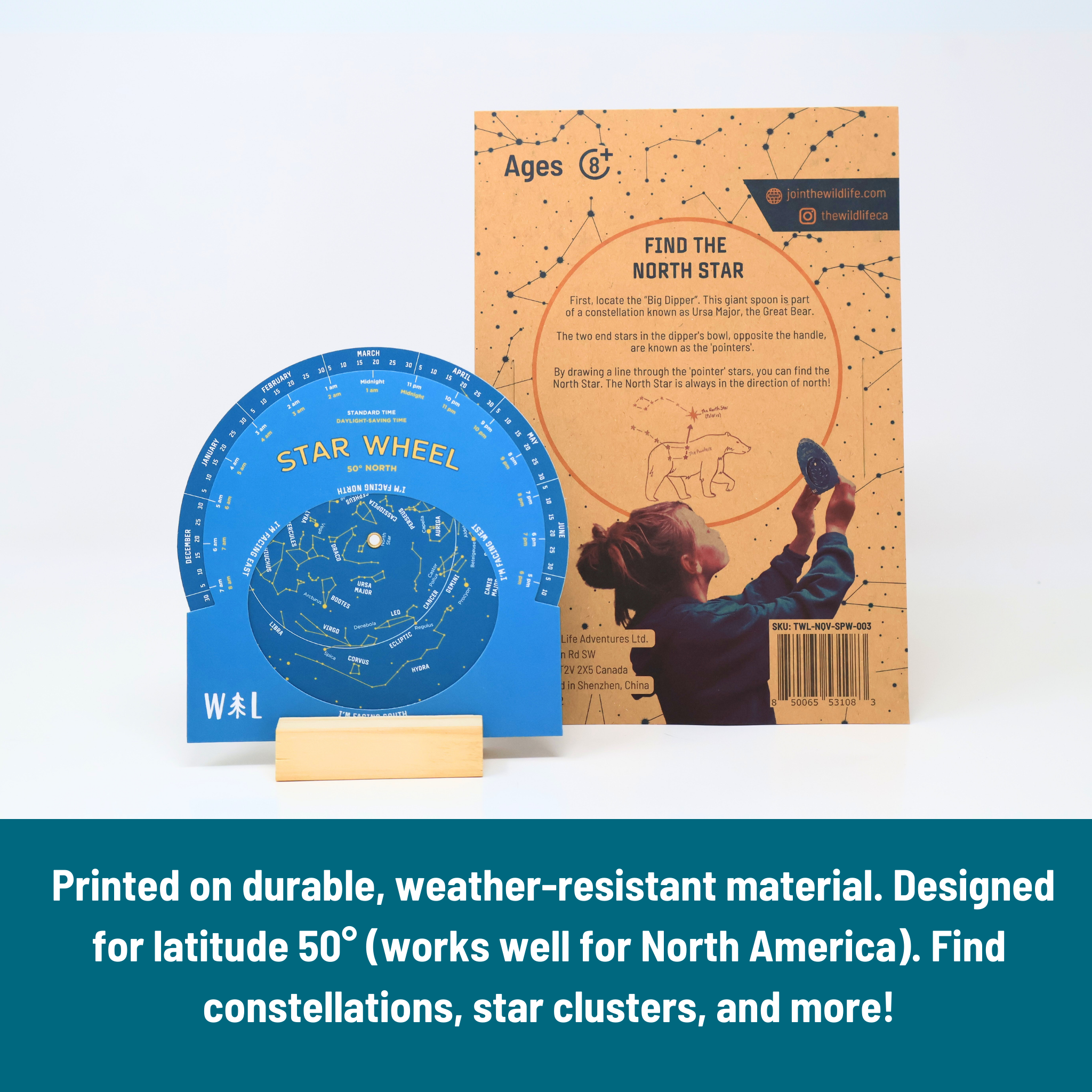 Wild Life Outdoor Adventures - Wholesale Nature & Outdoors - Star Planisphere Wheel2