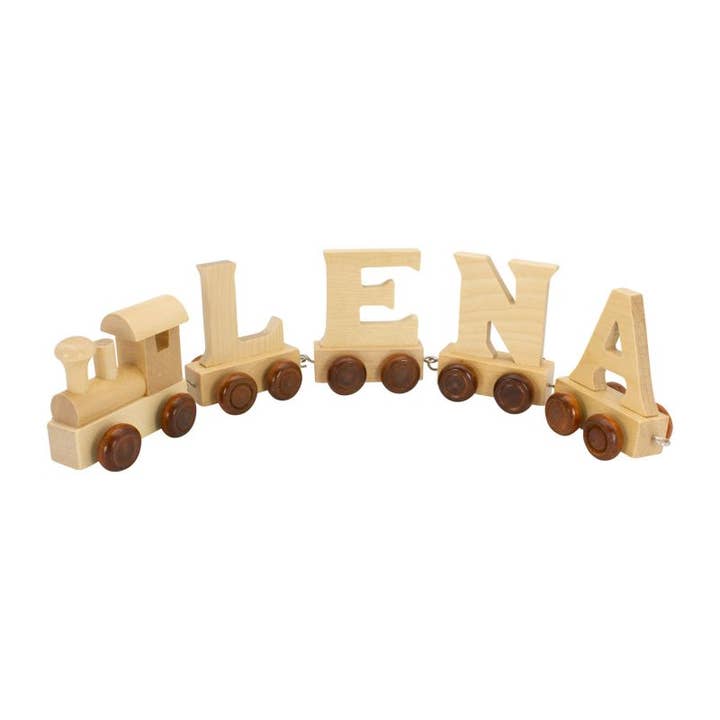 GICO Spielwaren - Wholesale Wood Toy - Kids - Wooden letter train, letter name train A-Z - 7373 U2