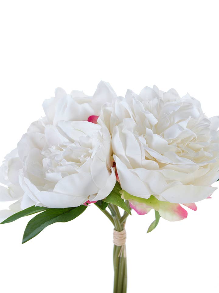 American Best - Wholesale Artificial Flowers - 10" FRESH TOUCHPEONY BUNDLE1
