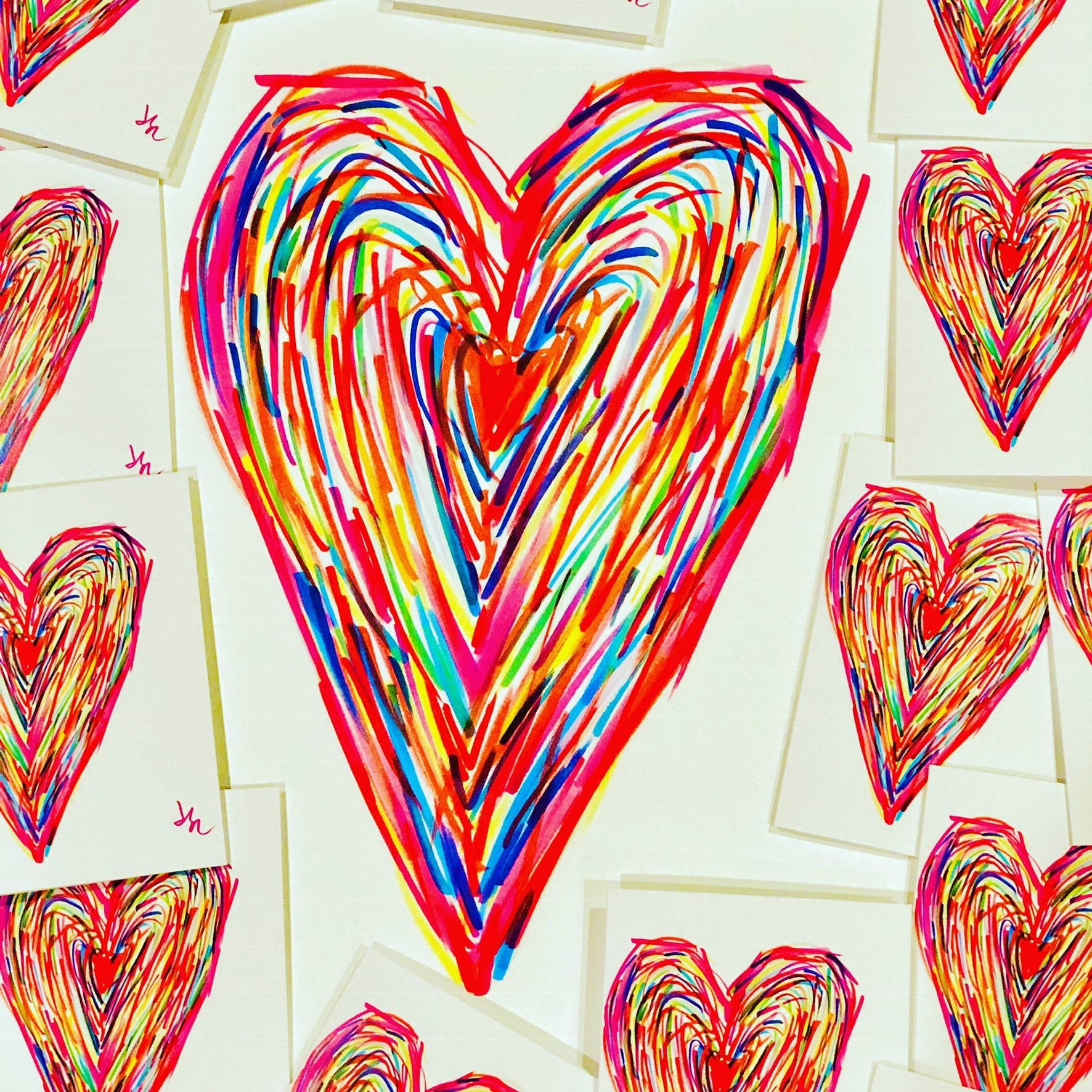 Gallery of Good® - Wholesale Love Card - "Mon Coeur No. 2" Fine Paper Card w/envelope3