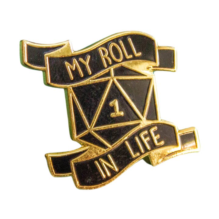 Spilla My Roll In Life per la vendita all'ingrosso da parte di Mystery Dice Goblin