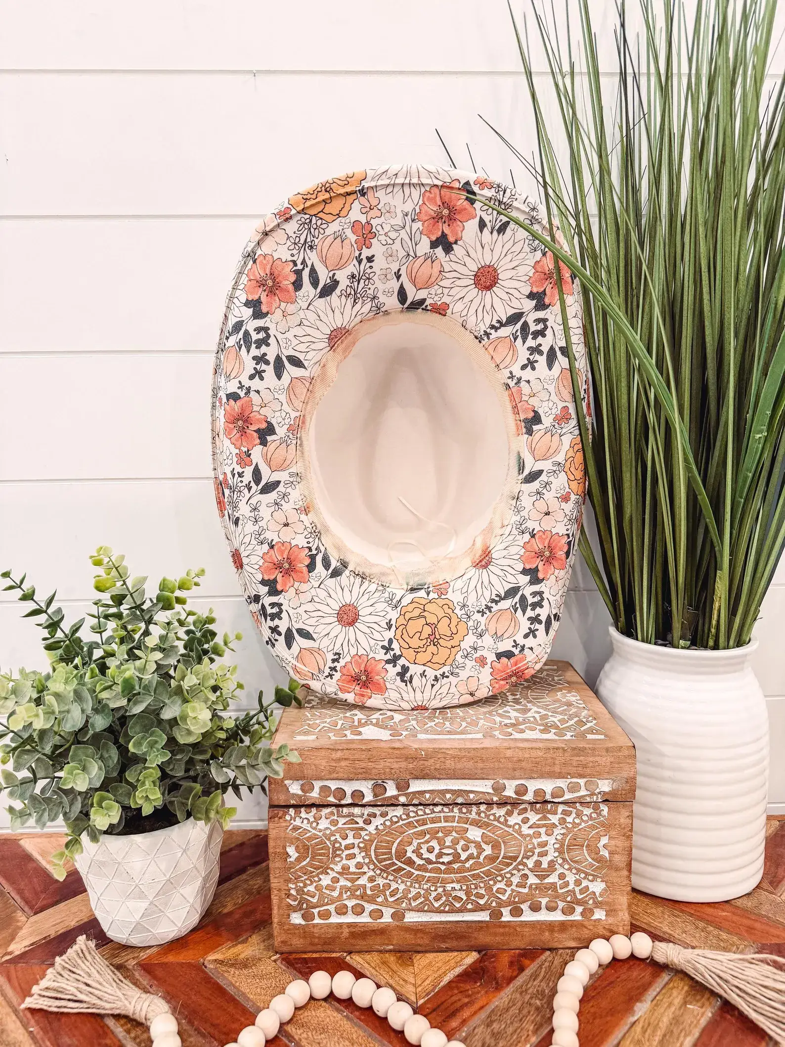 Willie & Dolly Designs - Wholesale Cowboy Hat - Women's - Floral Print Hat3