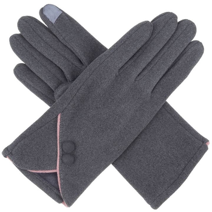 Jasper Trading LLC - Wholesale Gloves - Women's - JG768 - One Dozen Ladies Fleece Texting Gloves