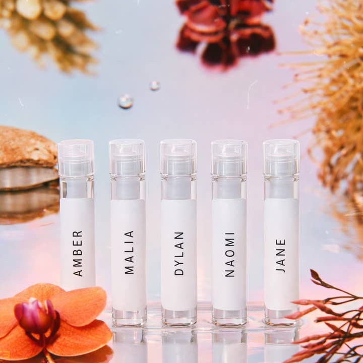 Sample Discovery Set for wholesale by Wild and Woman Perfume