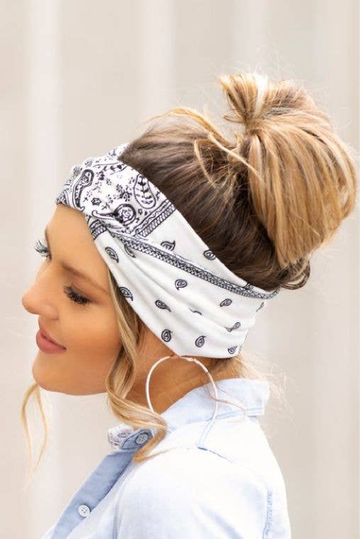 Embellish Your Life - Wholesale Fashion Headband - Women's - Bandana Headband - available in 7 colors3