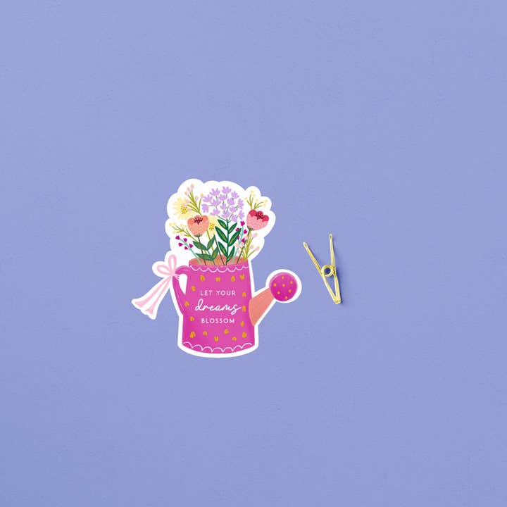 WATERING CAN STICKER for wholesale by Jolly Joven