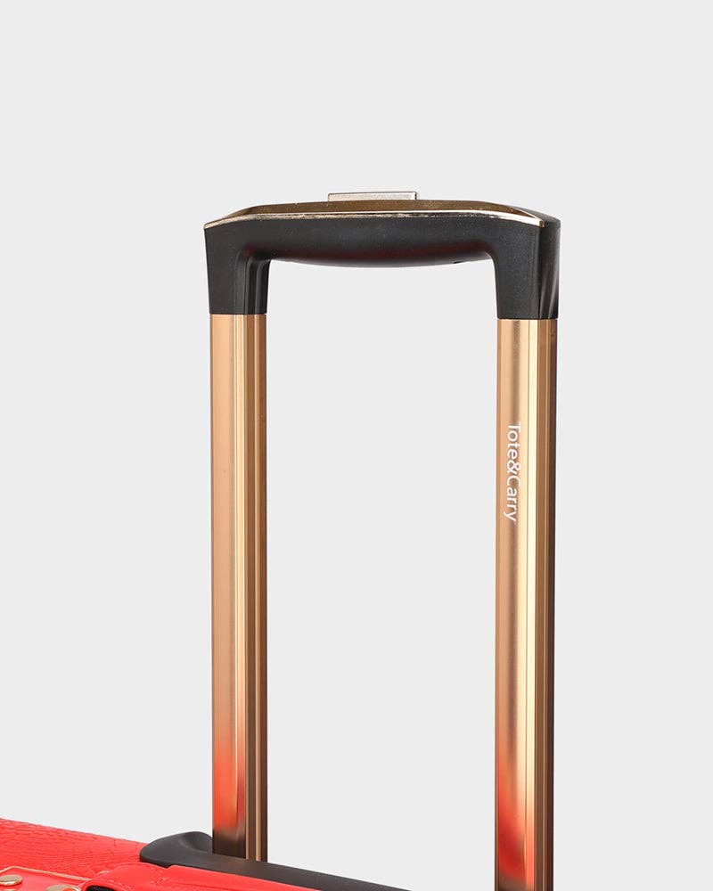 Tote&Carry - Wholesale Luggage - Apollo 2 Suitcase 2 Piece Set in Red6