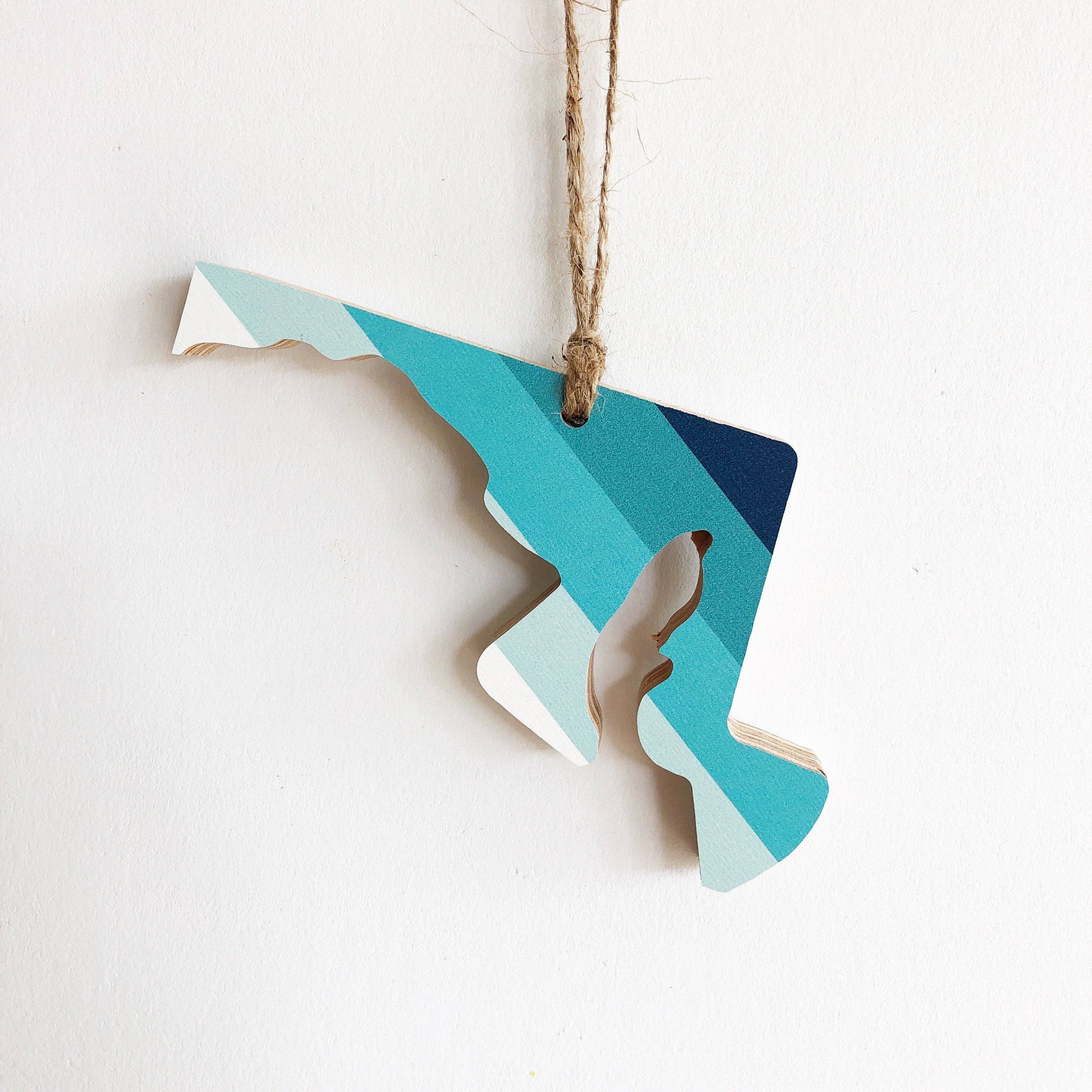 Hemlock & Heather - Wholesale Ornament - Comal Stripes State Ornaments12