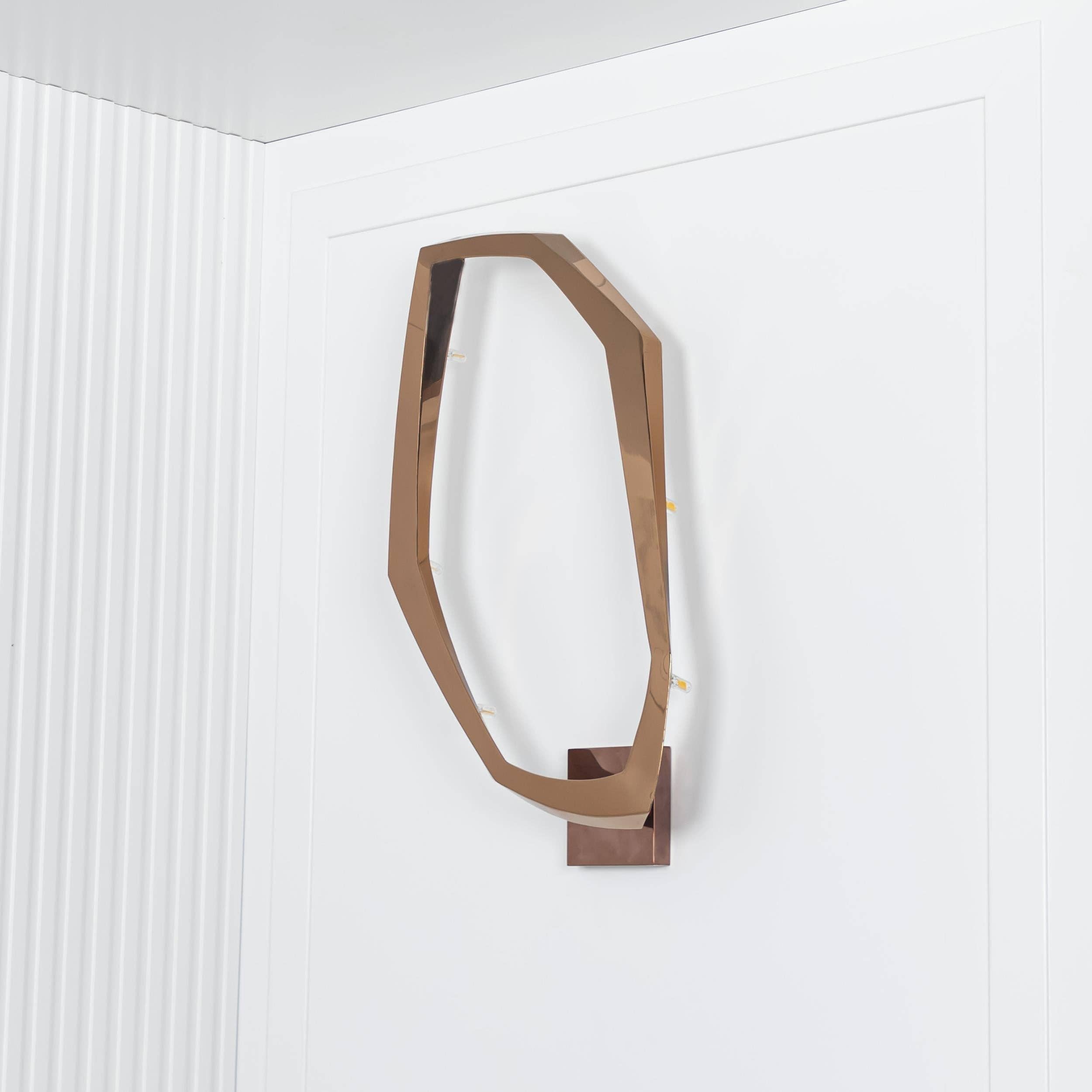 HEKA LIGHTING & TRADING LTD - Wholesale Sconce - Hatila Gold Led Wall Sconce1