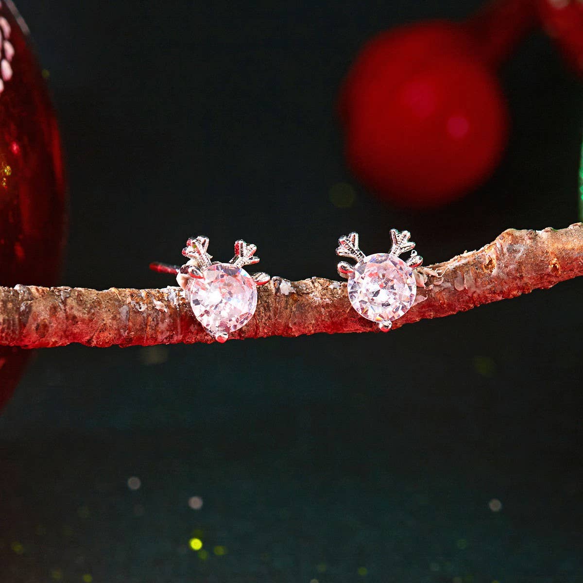 DOUBLJU - Wholesale Dangle Earrings - VERSATILE CHRISTMAS-THEMED EARRINGS_CWAJE057539