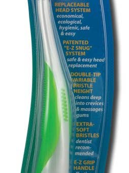 Replaceable Head Double Tip Complete Extra Soft for wholesale by Eco-dent