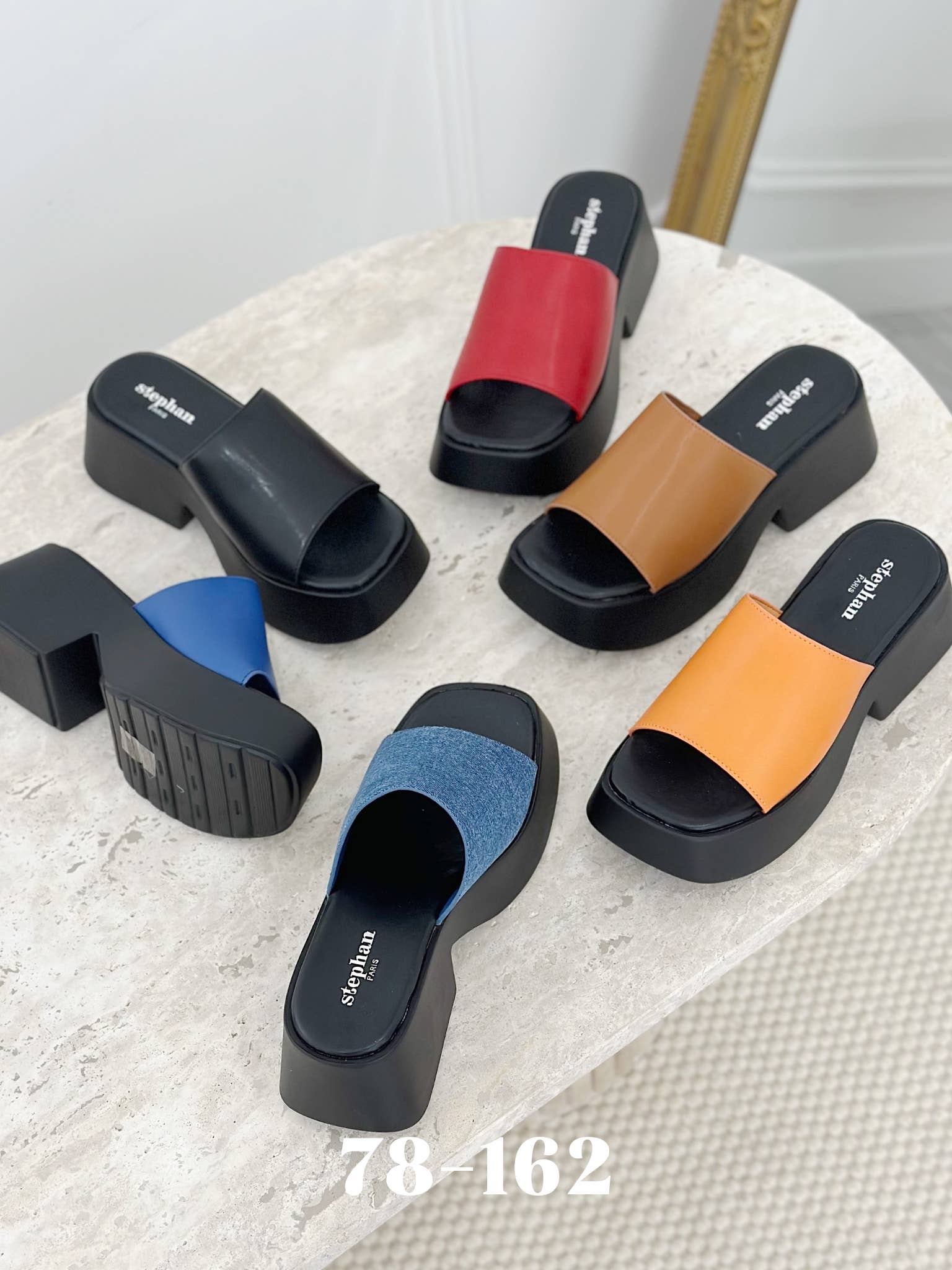 Stephan Paris - Wholesale Sandals - Women's - Platform sandal 78-1628