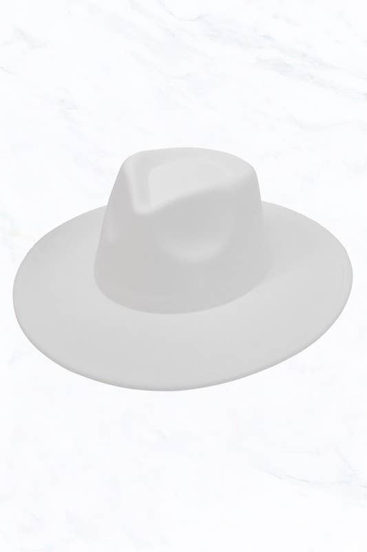 Suzie Q USA - Vendita all'ingrosso Fedora - Donna - Cappello Fedora in Camoscio con Ampie Tese e Corona a Goccia9