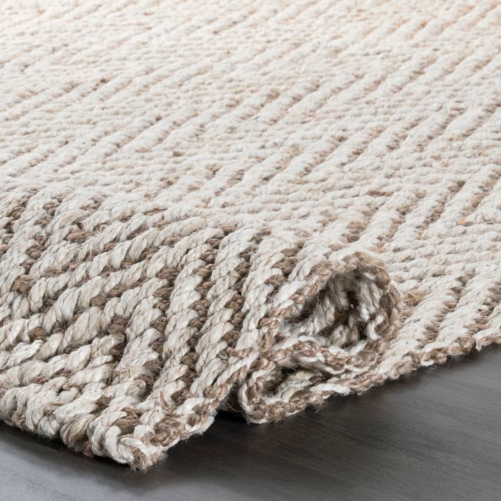 nuLOOM - Wholesale Area Rug - Vania Chevron Jute Area Rug