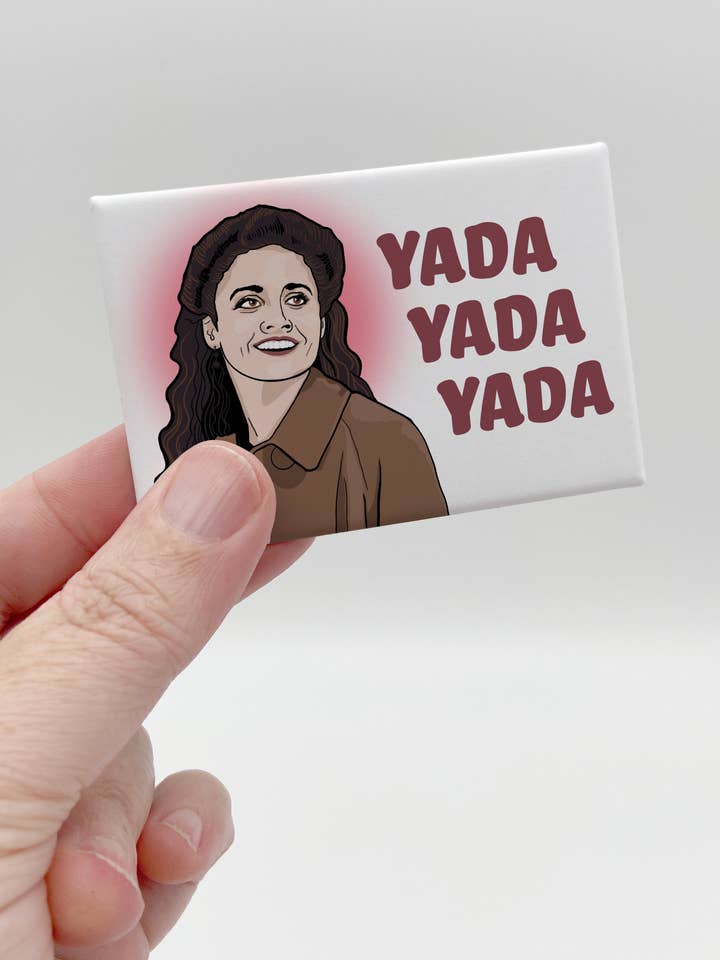 Seinfeld Souvenir Magnet - Elaine Benes for wholesale by The Red Swan Shop