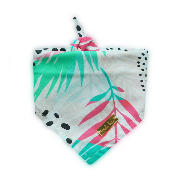 Bandana pour chien Funky Safari pour la vente par Chelo Pals