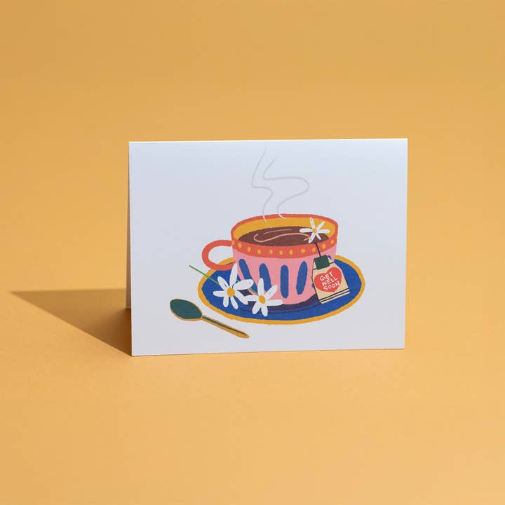 Get Well Soon - Greeting Card for wholesale by Kayan Pepper Co.