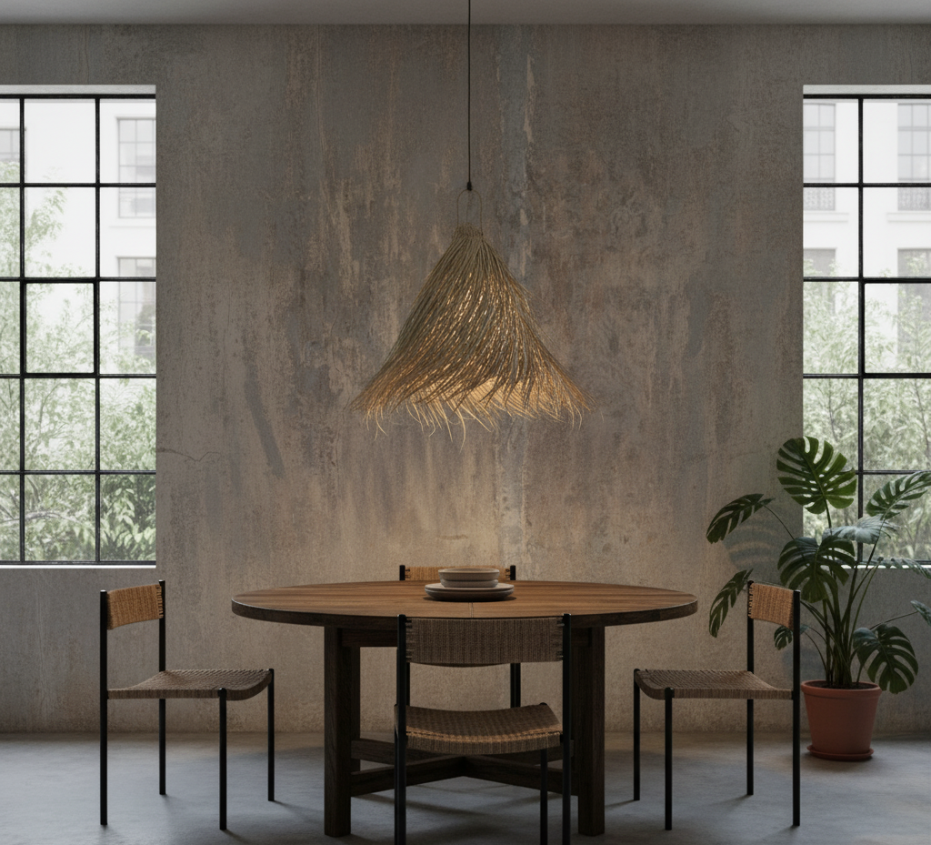 High crafty - Wholesale Chandelier/Hanging Light - Handcrafted Palm Leaf Pendant Light – Pipa Moroccan Hanging 4