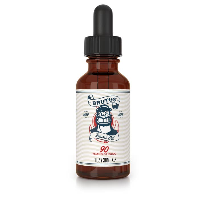 POPEYE Shave Company - Wholesale Beard Styling Product - BRUTUS Beard Oil 1oz Sandalwood