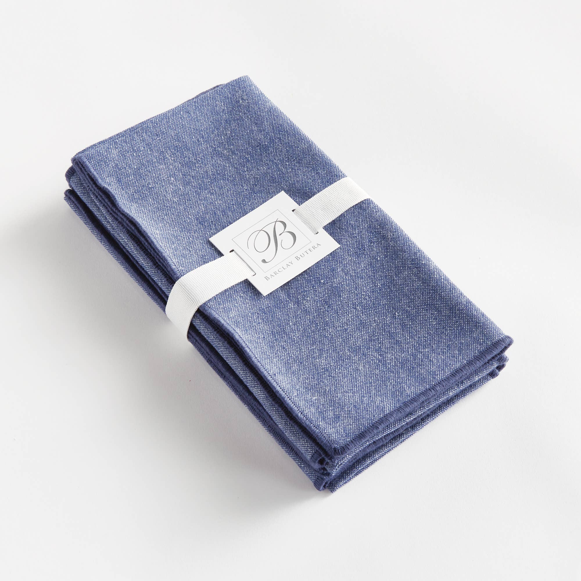 Napa Home & Garden - Wholesale Dinner & Cloth Napkin - Barclay Butera Miramar Dinner Napkins, Navy Blue3