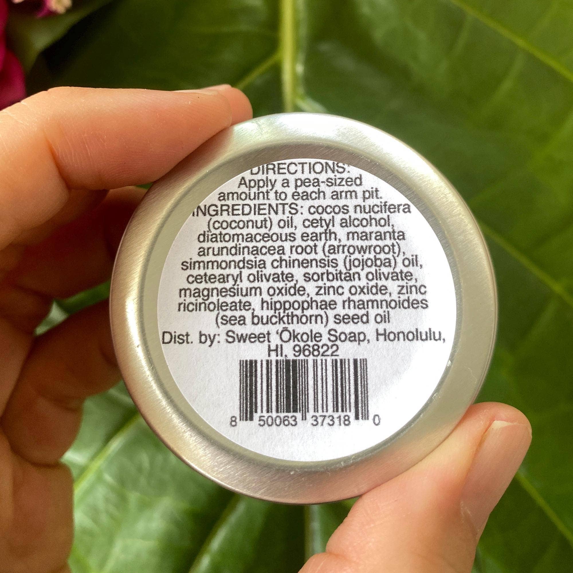 Sweet ʻŌkole Soap Co. - Wholesale Deodorant - Unisex - Natural Unscented Deodorant Balm for Sensitive Skin Gentle7