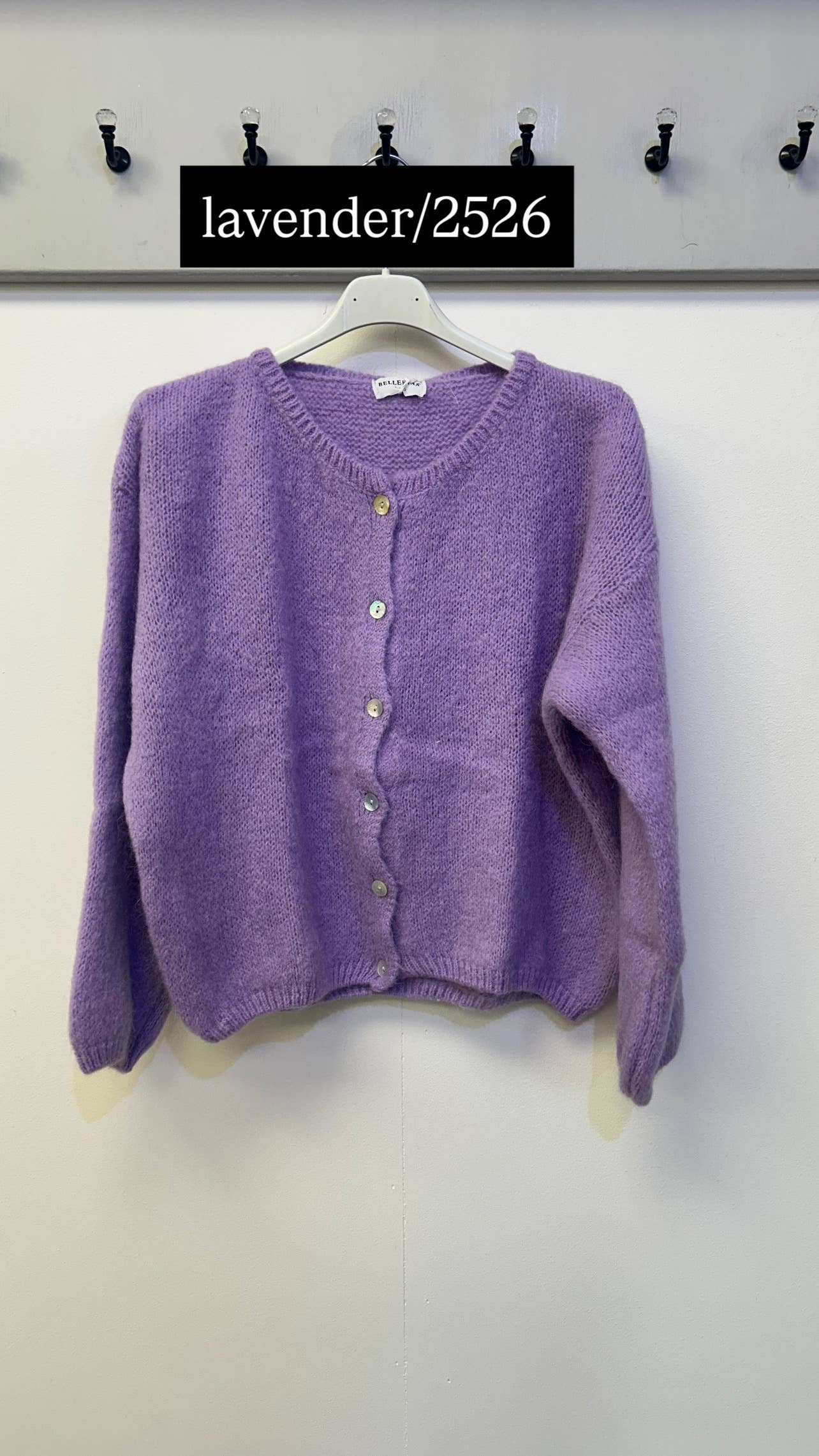 Terminal 1 Clothing – wholesale Kofta - Dam – Cardigan i mohairblandning med knappar fram17