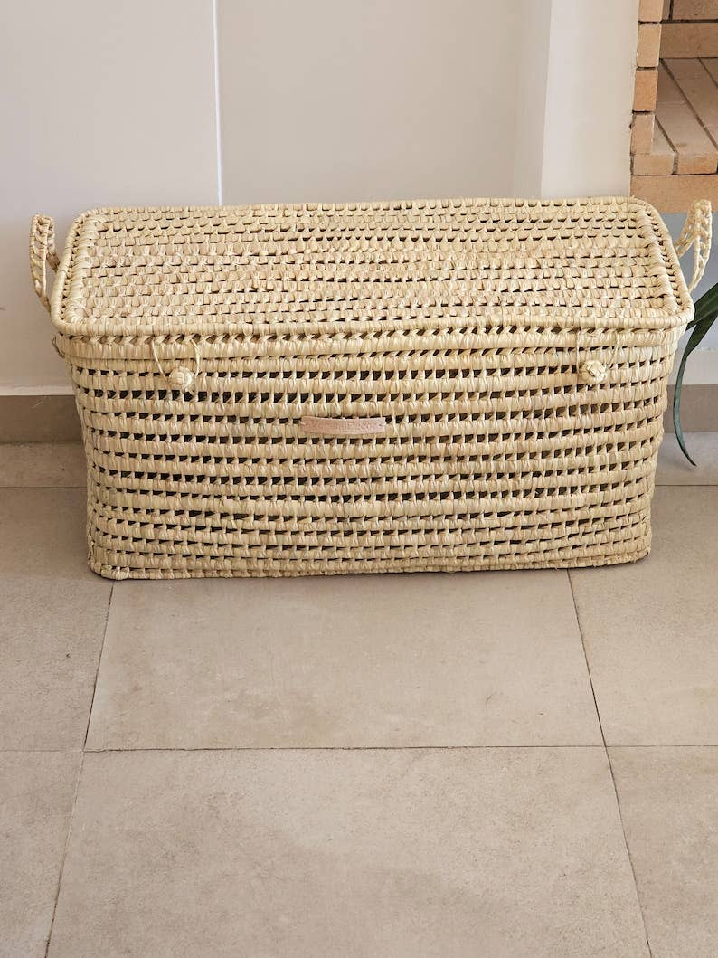 Melecraft - Wholesale Basket - Wicker Storage Basket, Toy Box, and Trunk5