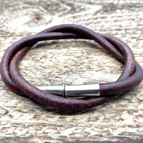 Flint Silver Bracelet - *Limited Supply* for wholesale by Tres Cuervos