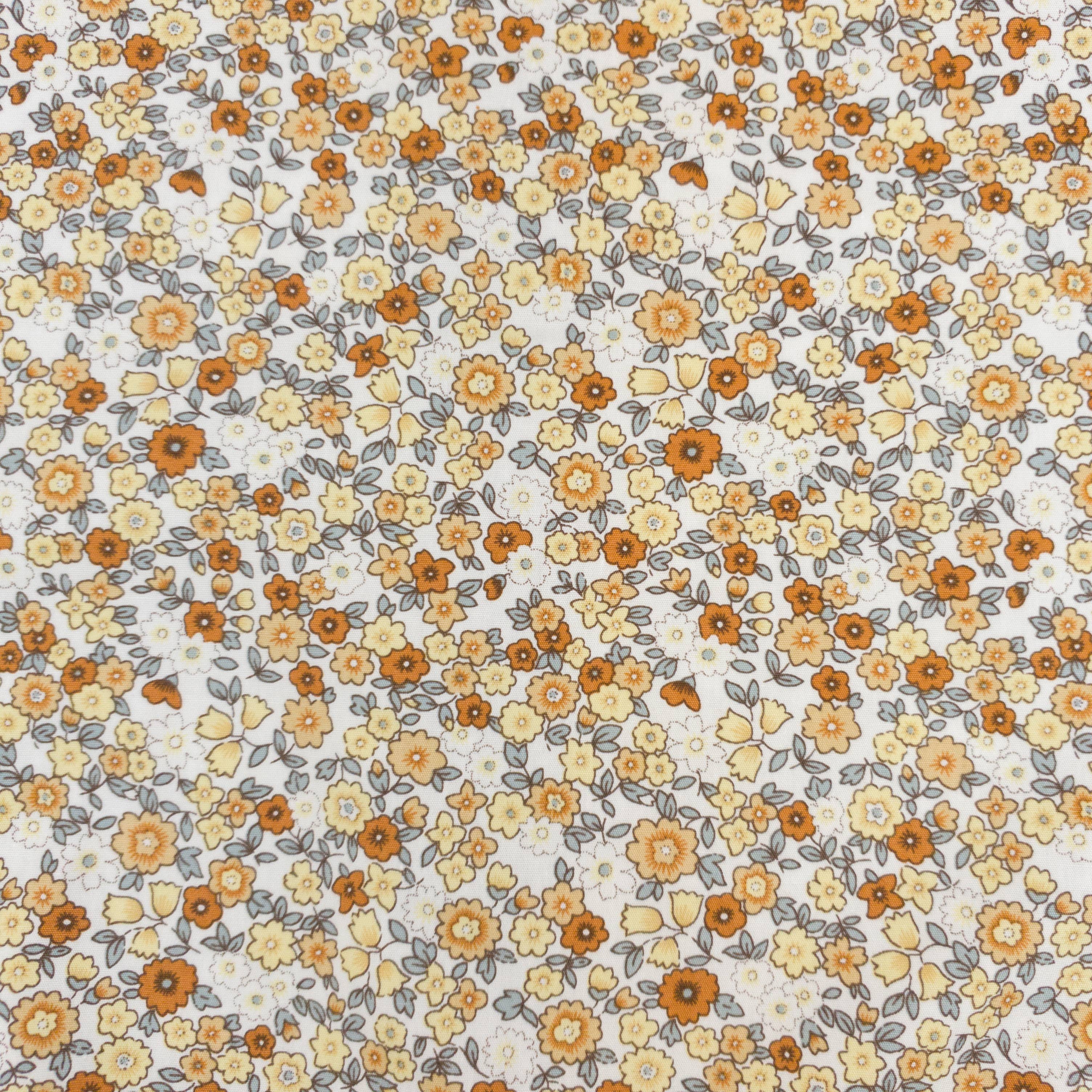 Salamander Shirts Ltd - Vente Chemise – femme - Chemisier fleuri pour femmes Grenouille beige, crème et gris7