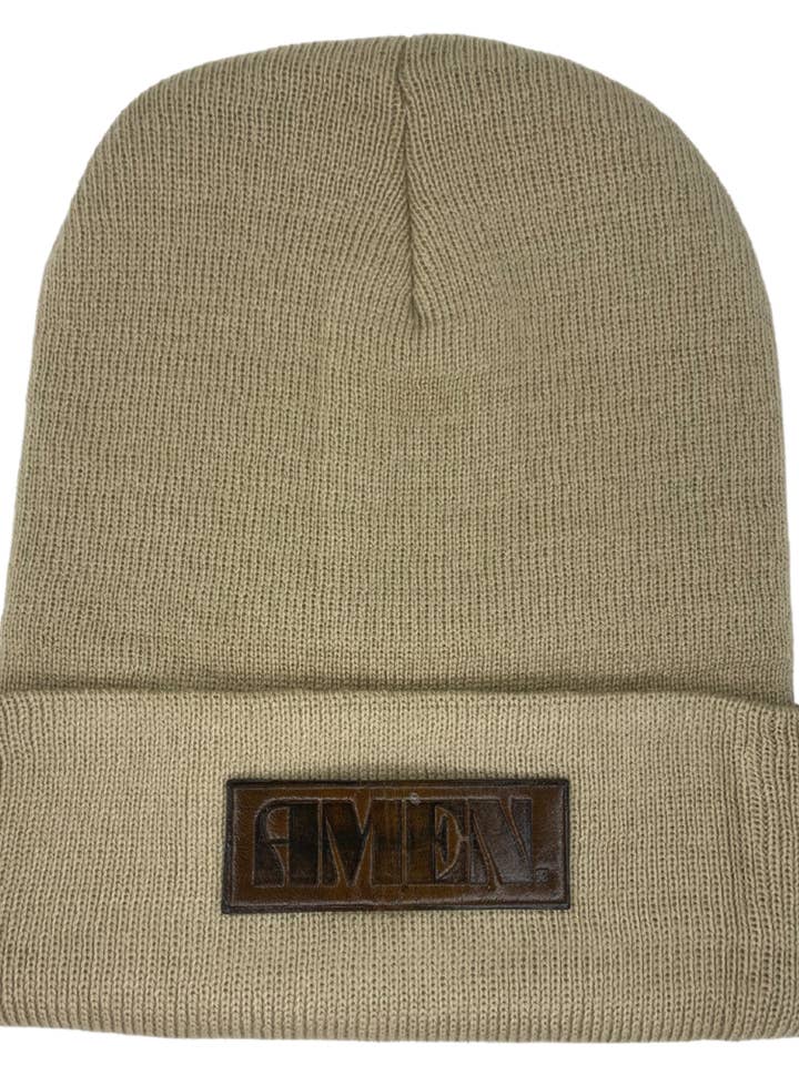 AMEN Cuff Beanie for wholesale by Rep Capz