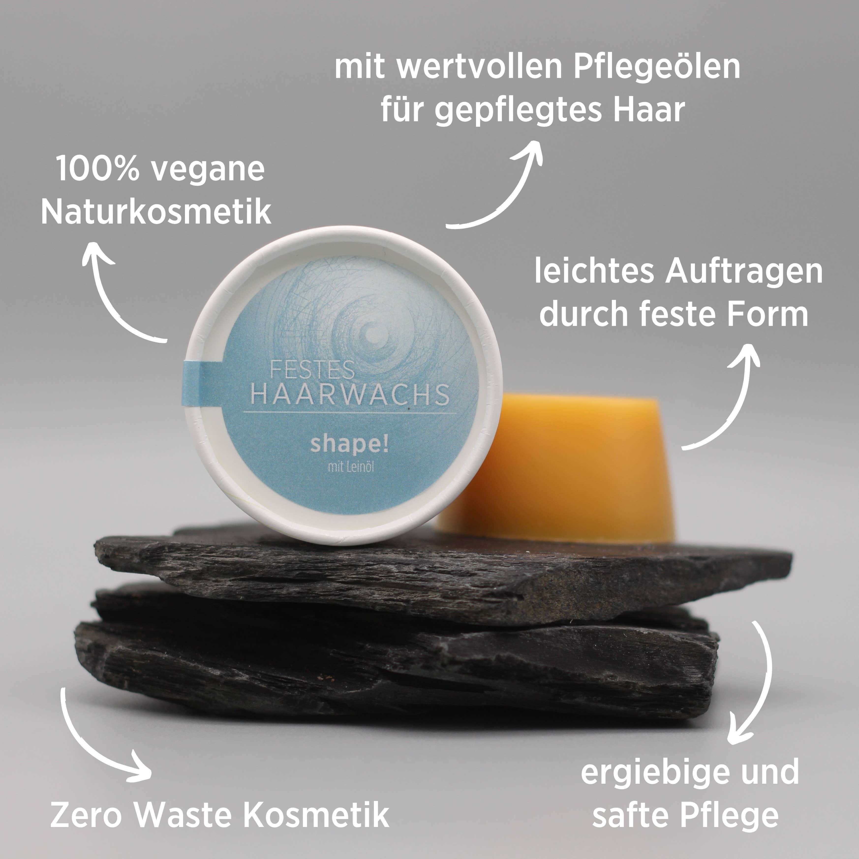 Sonnengrün - Wholesale Hair Wax - Men's - Hair wax - shape!1