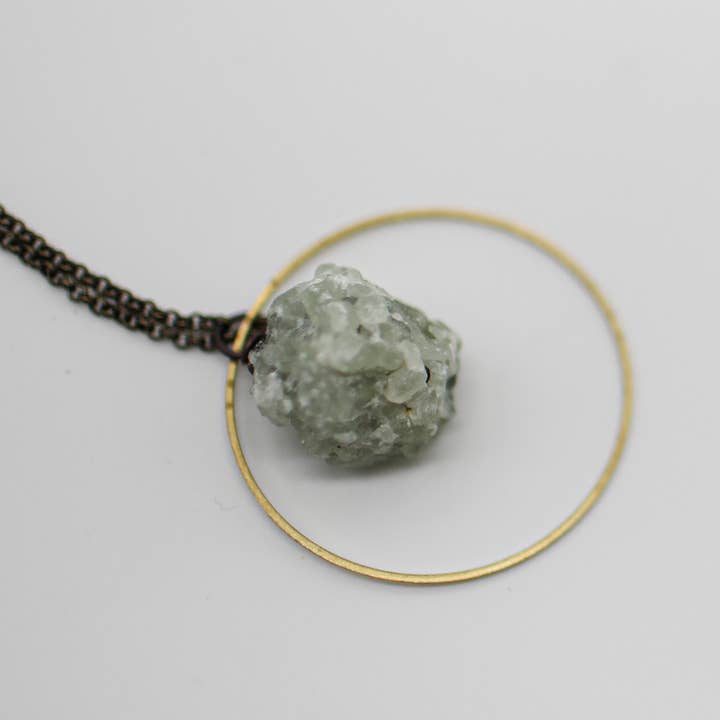 Seeds - Wholesale Pendant/Charm Necklace - Medina Seeds Pack | Rough Cut Semi-Precious Stones Brass7