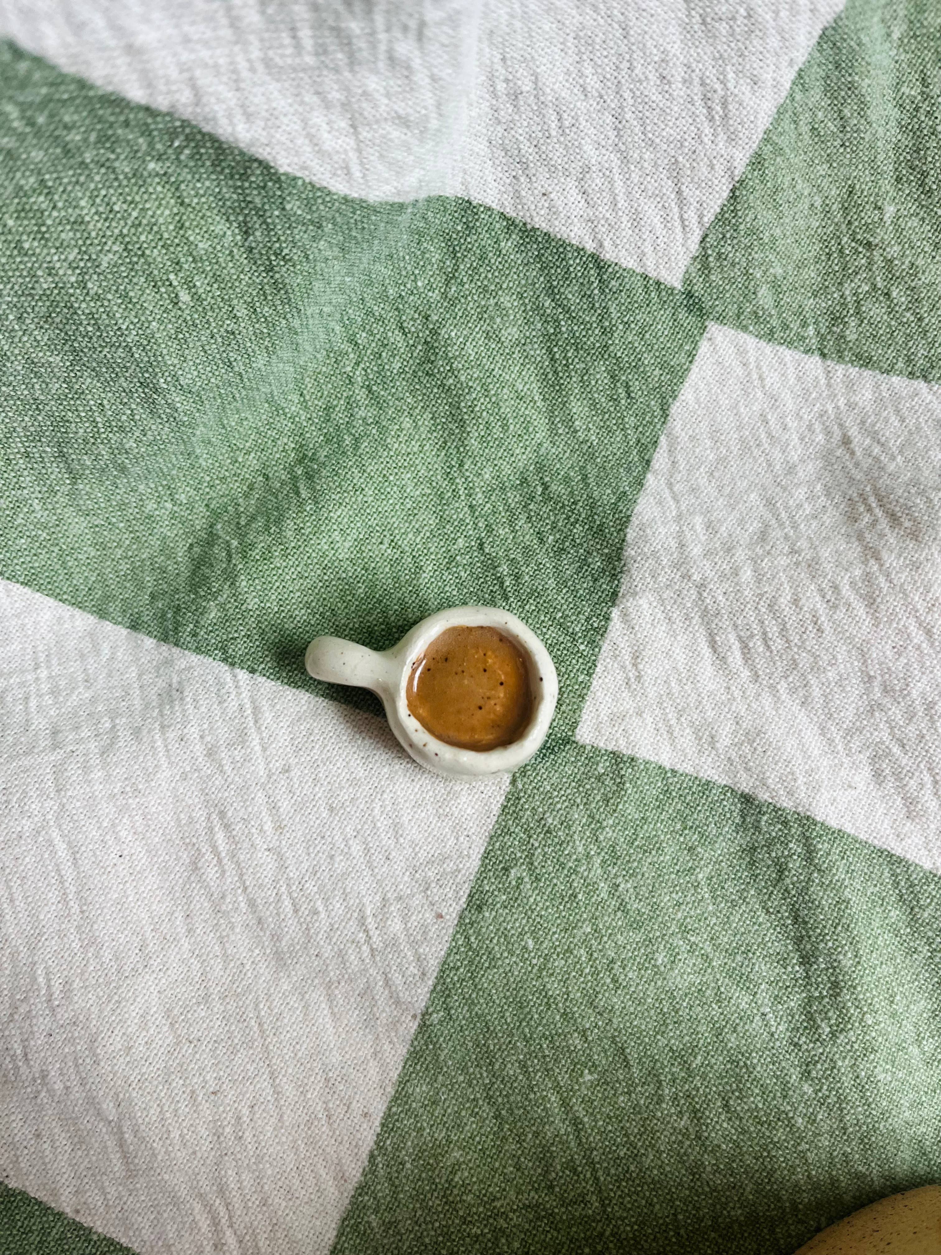 Vibrant Vessels - Wholesale Clay - Mini Coffee Mug Handmade Ceramic Trinket1