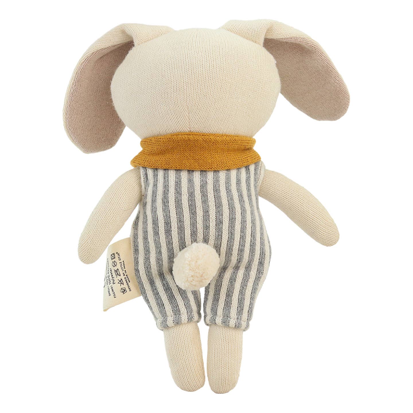 Little Otja – wholesale Fyllda/plyschleksaker - Barn och baby – Stickad kaninmjukisdjur – Mjuk plyschpresent till babyshower6