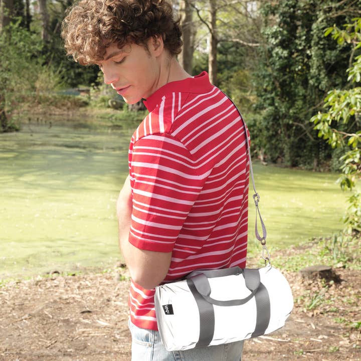 REFLECTIVE Medium Weekender for wholesale by LOQI LLC