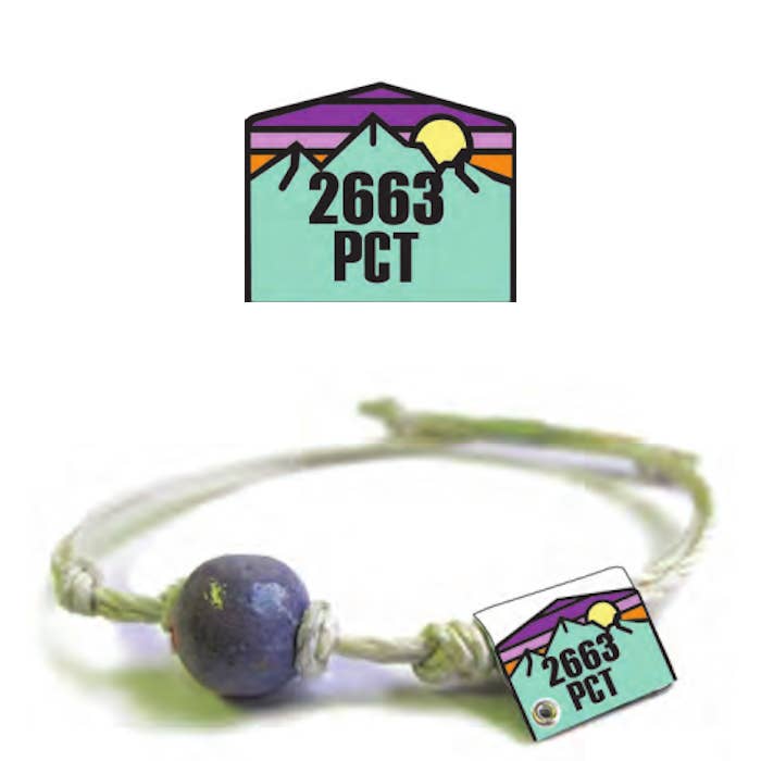 Pacific Crest Trail (PCT) Bracelet | Anklet for wholesale by Earth Bands