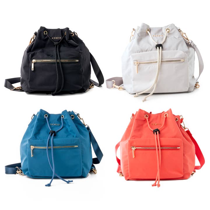 DM Merchandising - Wholesale Crossbody Bag - Women's - Kedzie Aries Convertible Bucket Bag Assortment