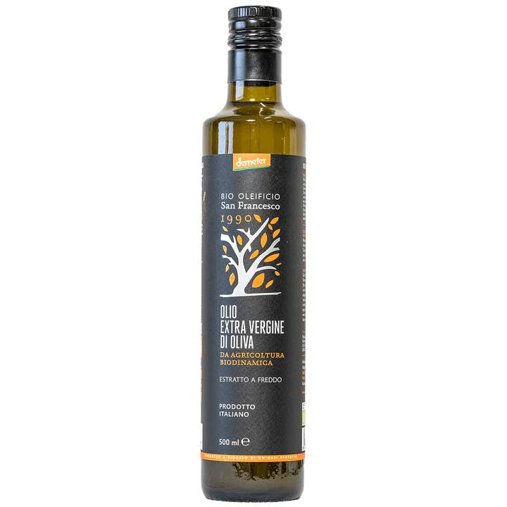 Mediterranea Foods - Wholesale Olive Oil - Demeter Organic Oleificio San Francesco Extra Virgin Olive Oil