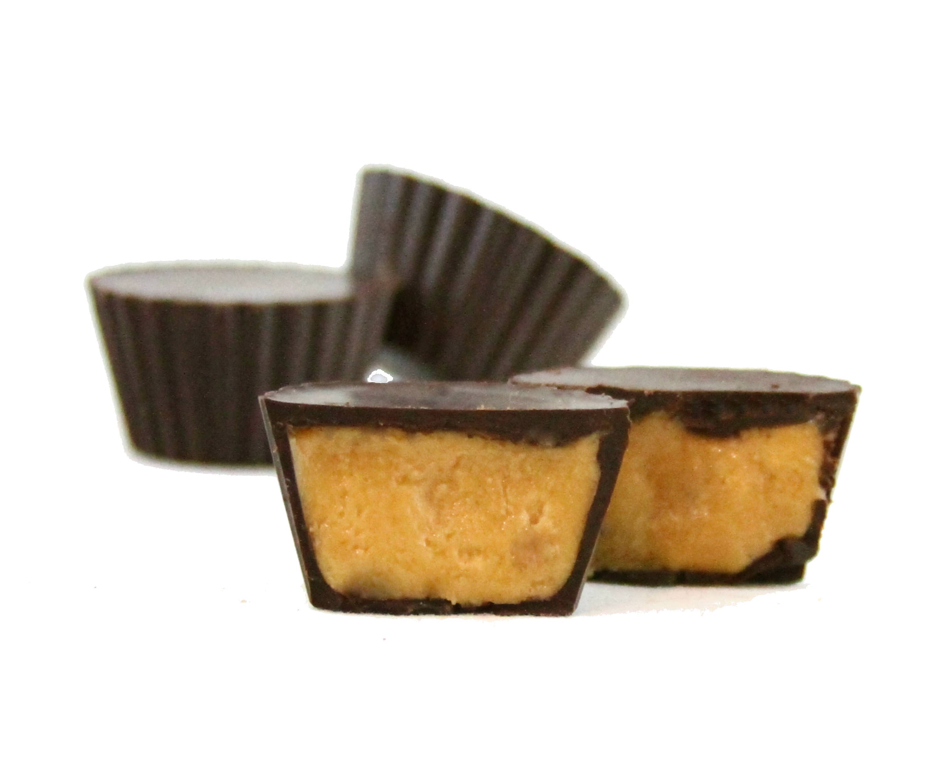 Pure Lovin' Chocolate - Wholesale Chocolate Covered Sweets - 24 PC Organic Peanut Butter Cups - Vegan/Gluten Free1
