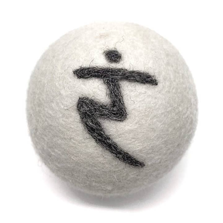 Handmade Ram Mantra Wool Ball for wholesale by Wooliie