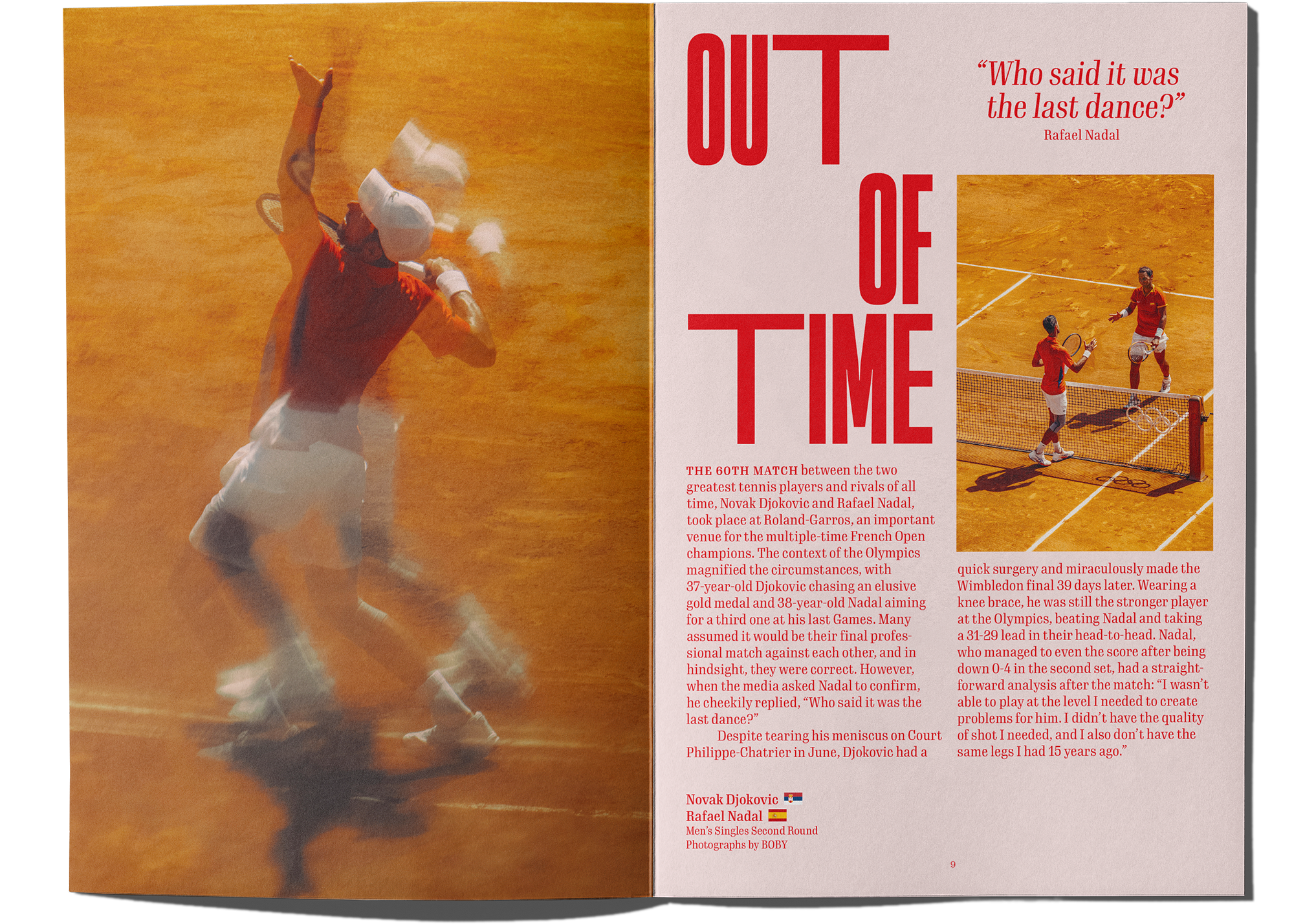 Tennis In Photographs - Wholesale Sports & Recreation Book - Tennis In Photographs "Les Jeux Olympiques" Magazine2