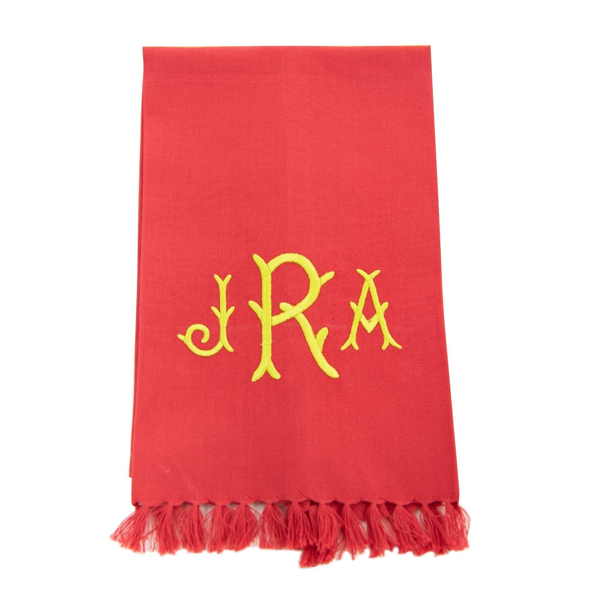 Mainstreet Collection - Vente Torchons - Serviette Fringe Guest7