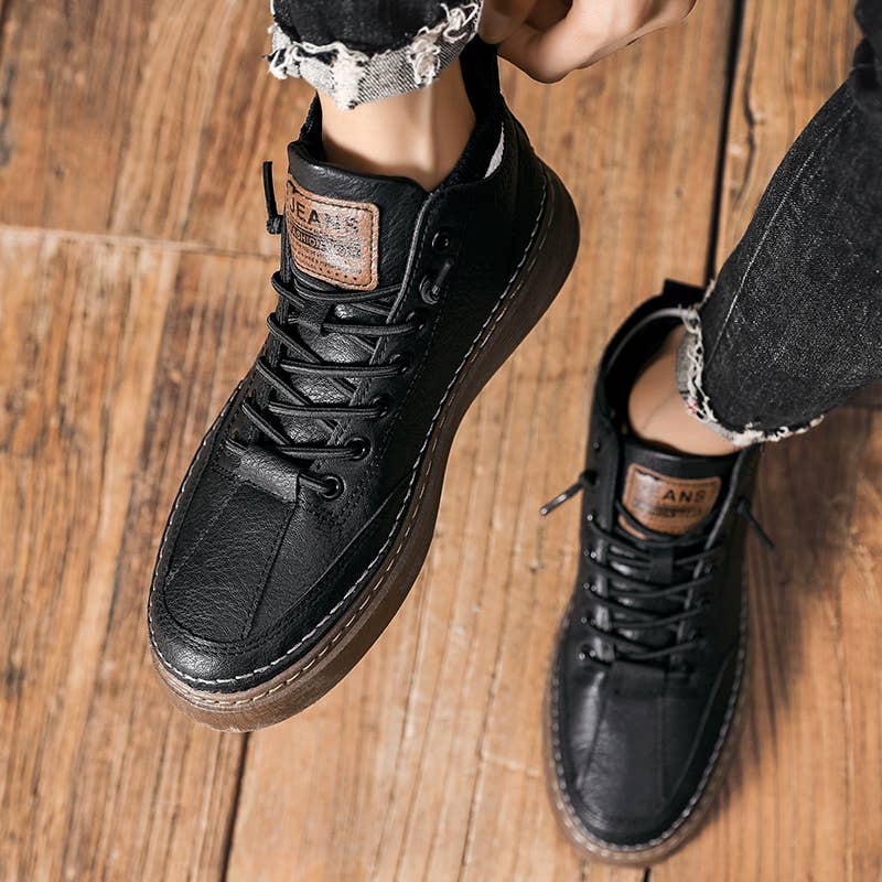 Calseosvic - Wholesale Lifestyle Sneakers - Men's - Fashionable and versatile mid-top shock-absorbing shoe4