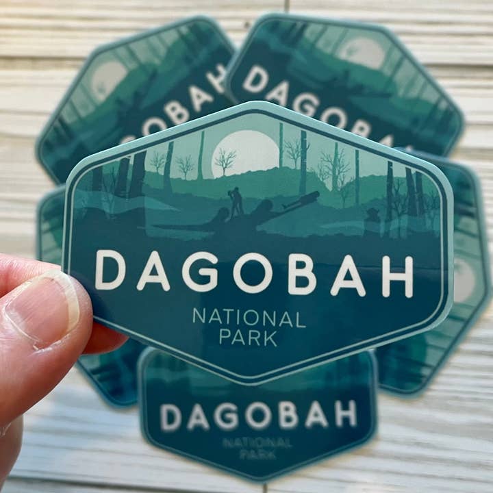 Star Wars National Park, Dagobah, Vinyl Sticker for wholesale by Graceful Darkness, LLC
