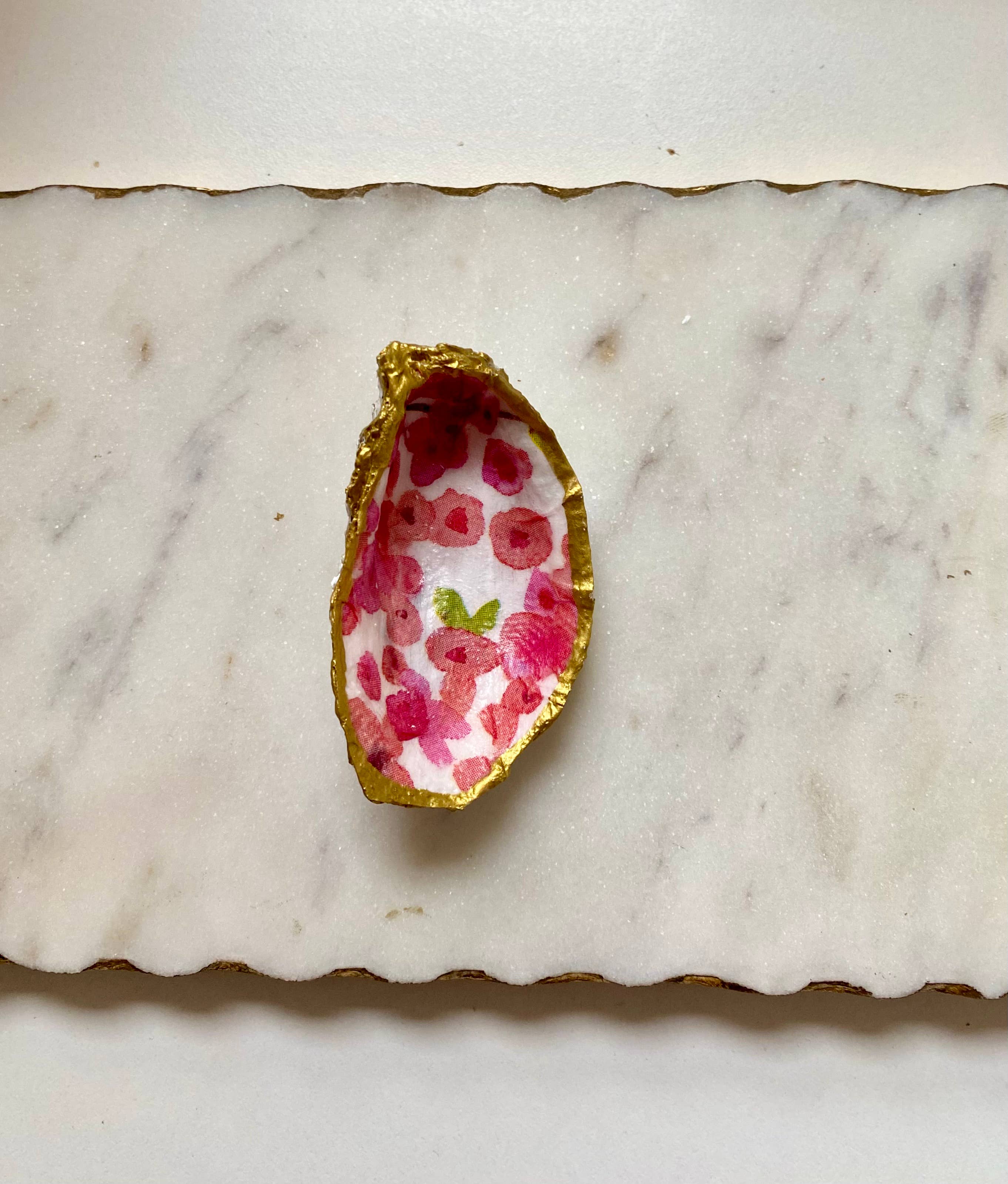 Del Mar Designs DC - Wholesale Jewelry Dish - Cherry Blossom Oyster Shell Jewelry Dish4